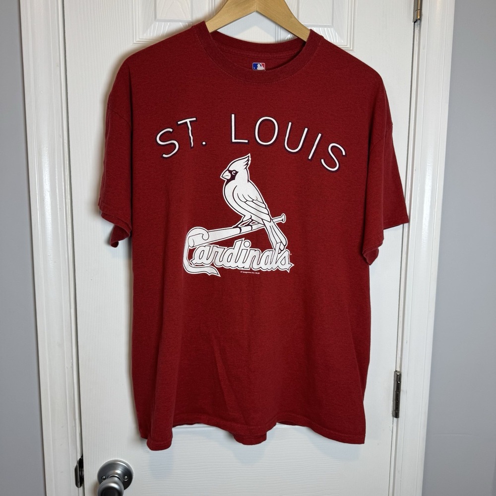 Men's Size Large MLB St. Louis‎ Cardinals Red Tshirt